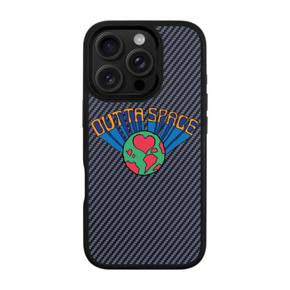 OUTTA SPACE-iPhone 16 Pro Plaid Kılıf MagSafe Özellikli