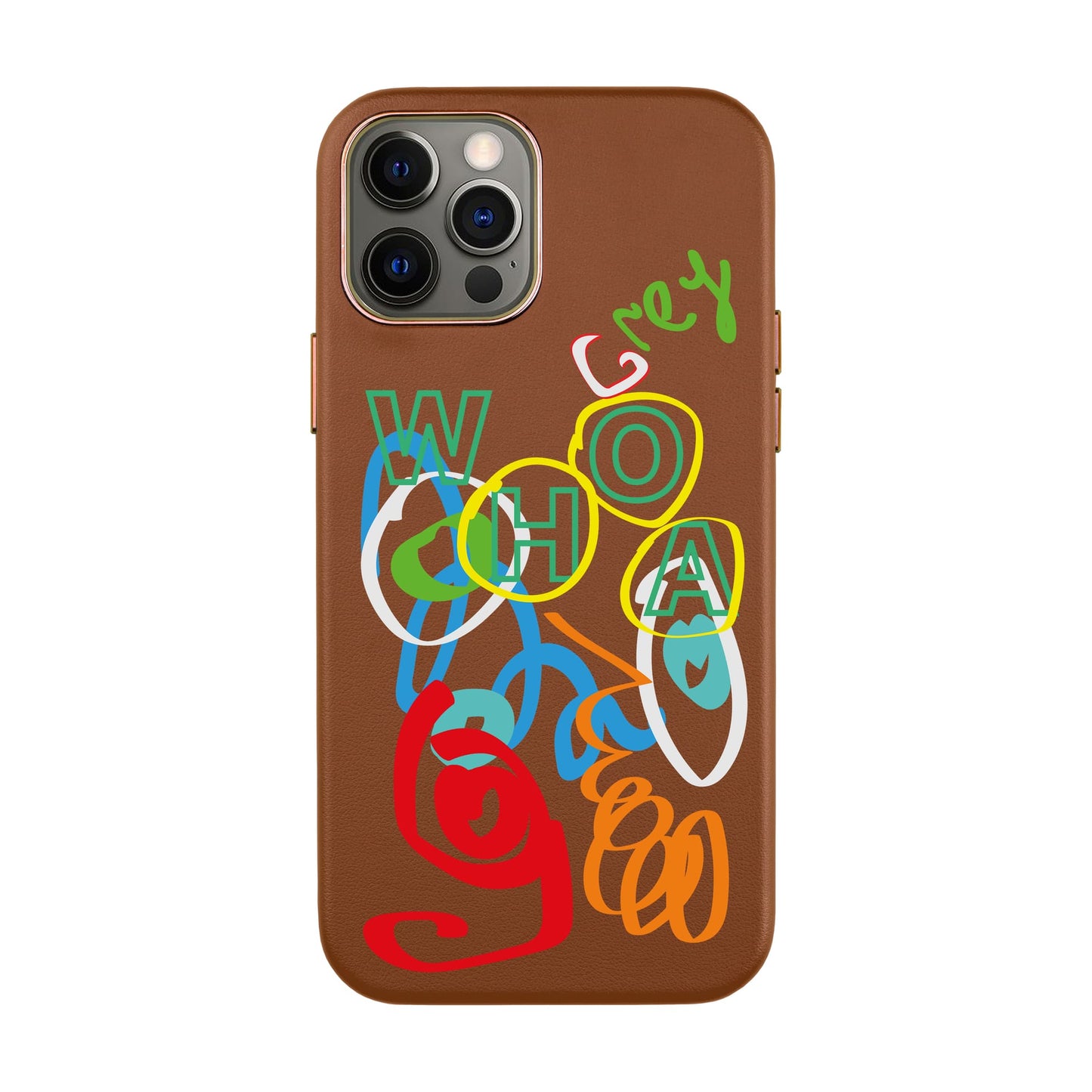 WHOA-iPhone Xs Max Leather Kılıf