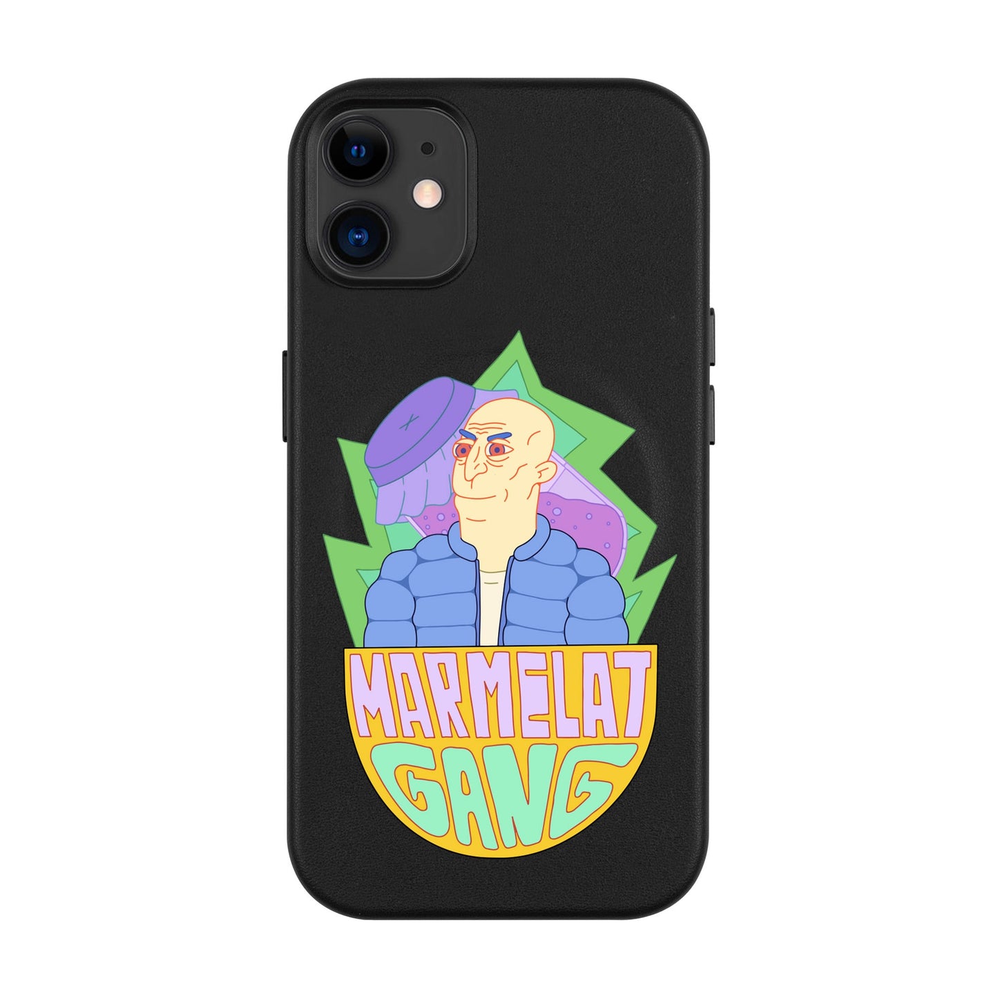 MARMELAT GANG-Leather Kılıf MagSafe Özellikli - iPhone 11