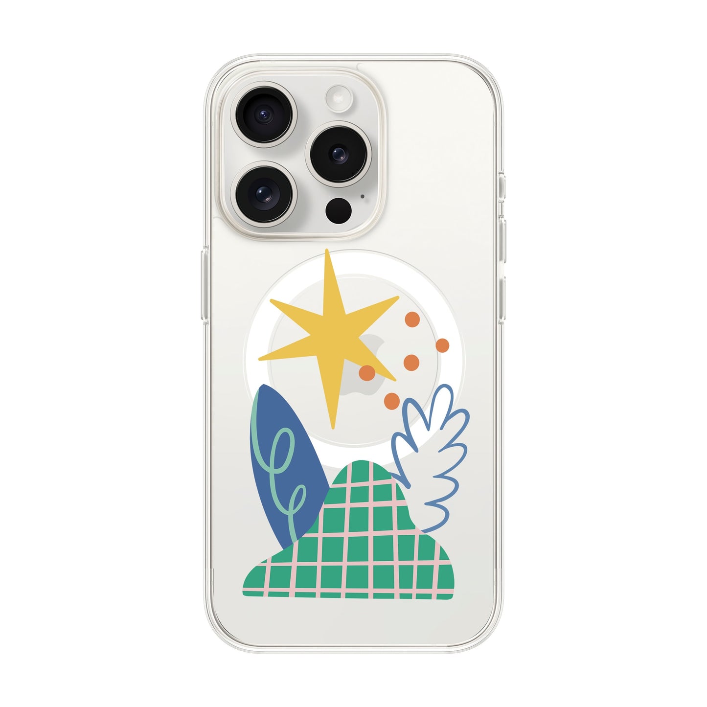 LITTLE NATURE-Solid Kılıf MagSafe Özellikli - iPhone 15 Pro