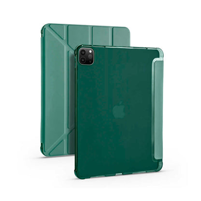 Apple iPad Pro 11 inç 2020 (2.Nesil)-Trigon Folding Kalemlikli Standlı Kılıf