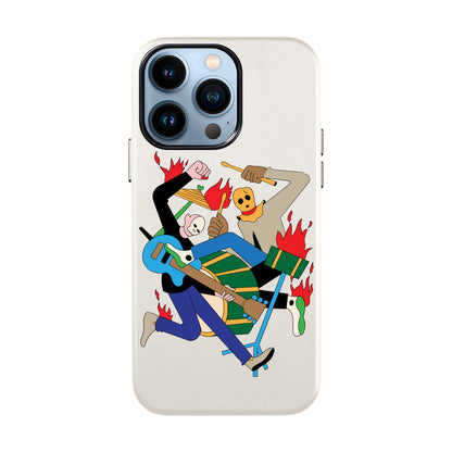 MONSTER MASH-iPhone 13 Pro Leather Kılıf