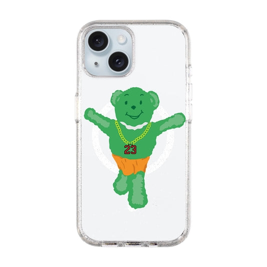 GREEN BEAR-iPhone 14 Plus Shiny Kılıf MagSafe Özellikli