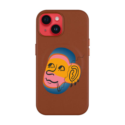 CLIMBING-Leather Kılıf MagSafe Özellikli - iPhone 13