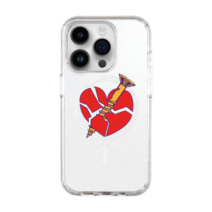 BROKEN HEART-iPhone 14 Pro Shiny Kılıf MagSafe Özellikli