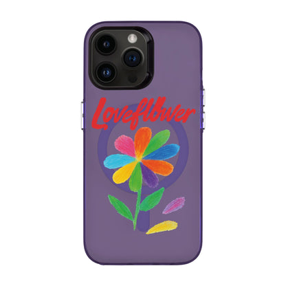 LOVE FLOWER-iPhone 12 Pro Max Hold Kılıf MagSafe Özellikli