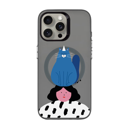 NAUGHTY CAT-iPhone 15 Pro Max Hold Kılıf MagSafe Özellikli