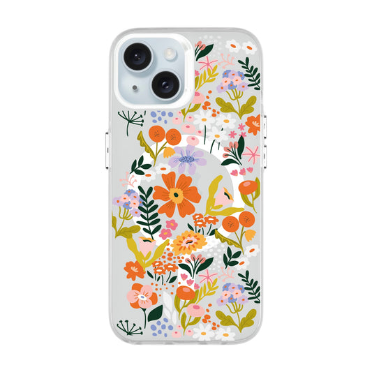 FLOWER-iPhone 15 Hold Kılıf MagSafe Özellikli