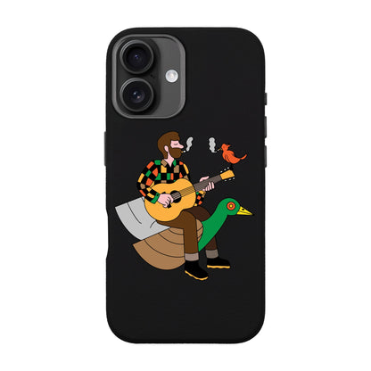 BIRDS OF A FEATHER-iPhone 16 Plus Leather Premium Kılıf MagSafe Özellikli