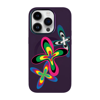 COLOR FLOWER-iPhone 13 Pro Vigor Kılıf MagSafe Özellikli