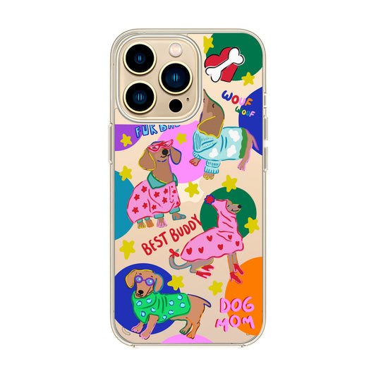 DOG MOM-iPhone 13 Mini Solid Kılıf