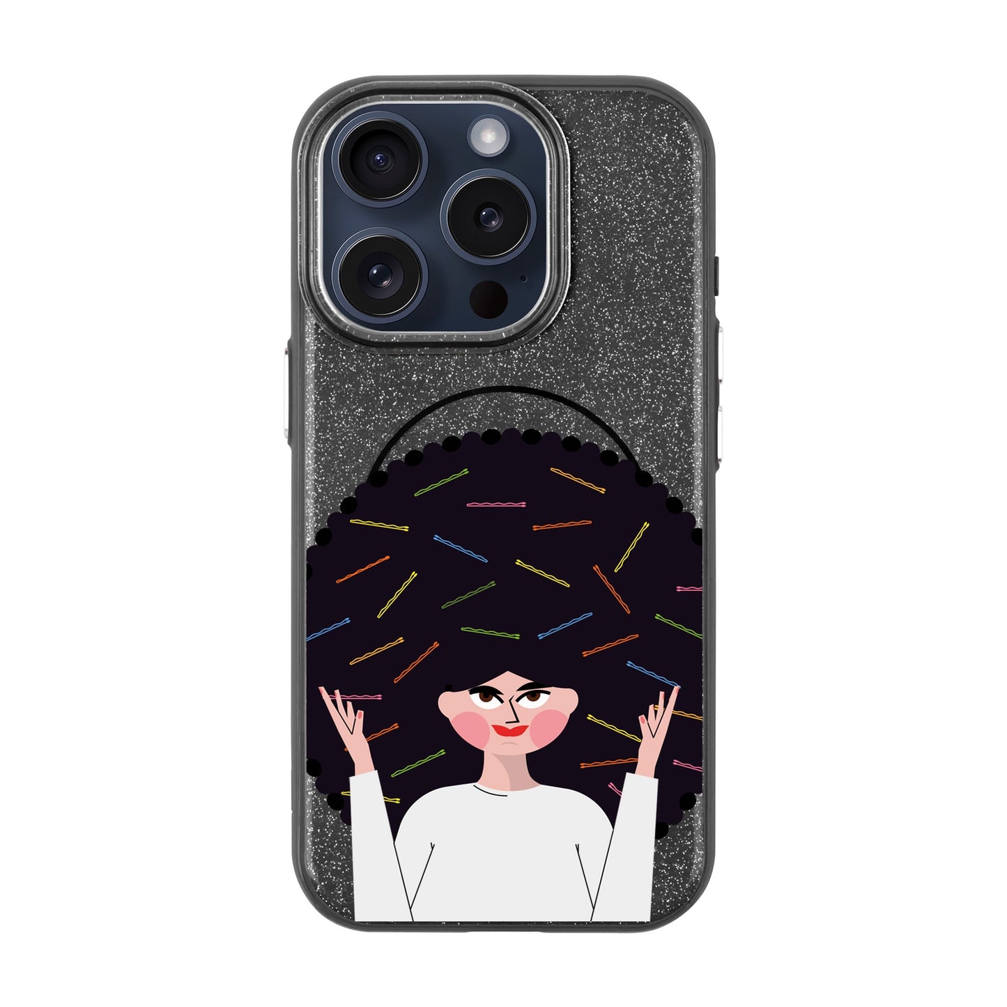 TANGLES OF HAPPINESS-Radiant Kılıf MagSafe Özellikli - iPhone 15 Pro