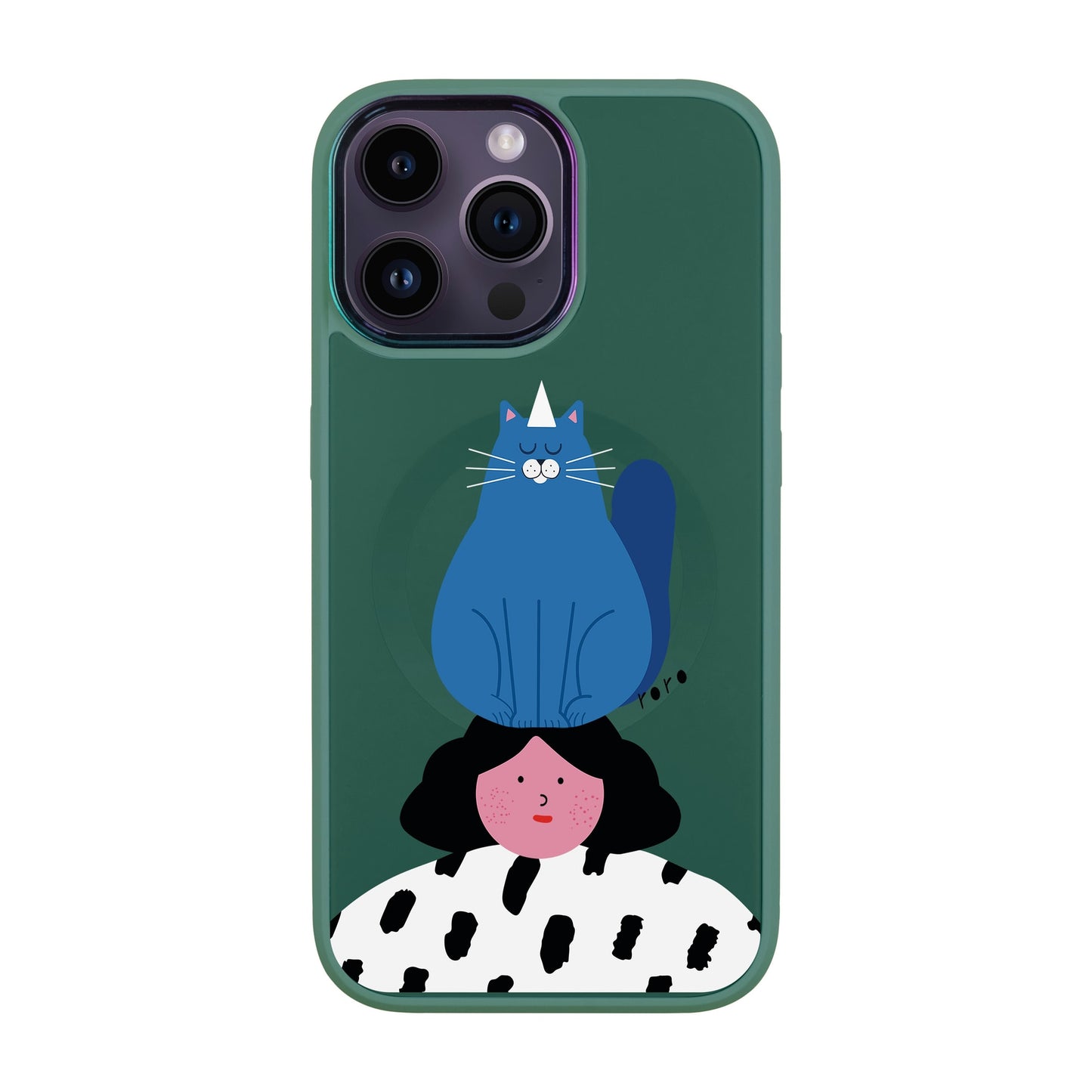 NAUGHTY CAT-iPhone 14 Pro Max Vigor Kılıf MagSafe Özellikli