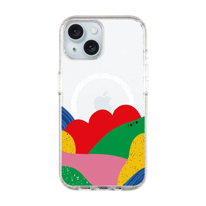 FLAG-iPhone 15 Shiny Kılıf MagSafe Özellikli
