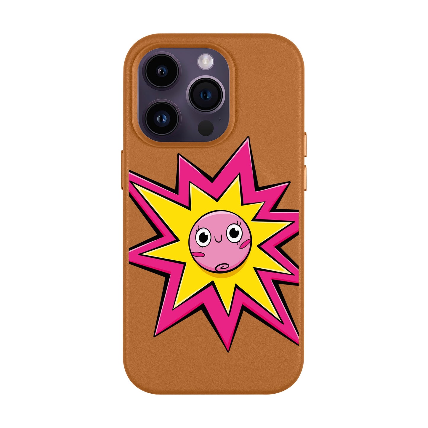 POP PRINCESSES-Leather Kılıf MagSafe Özellikli - iPhone 14 Pro