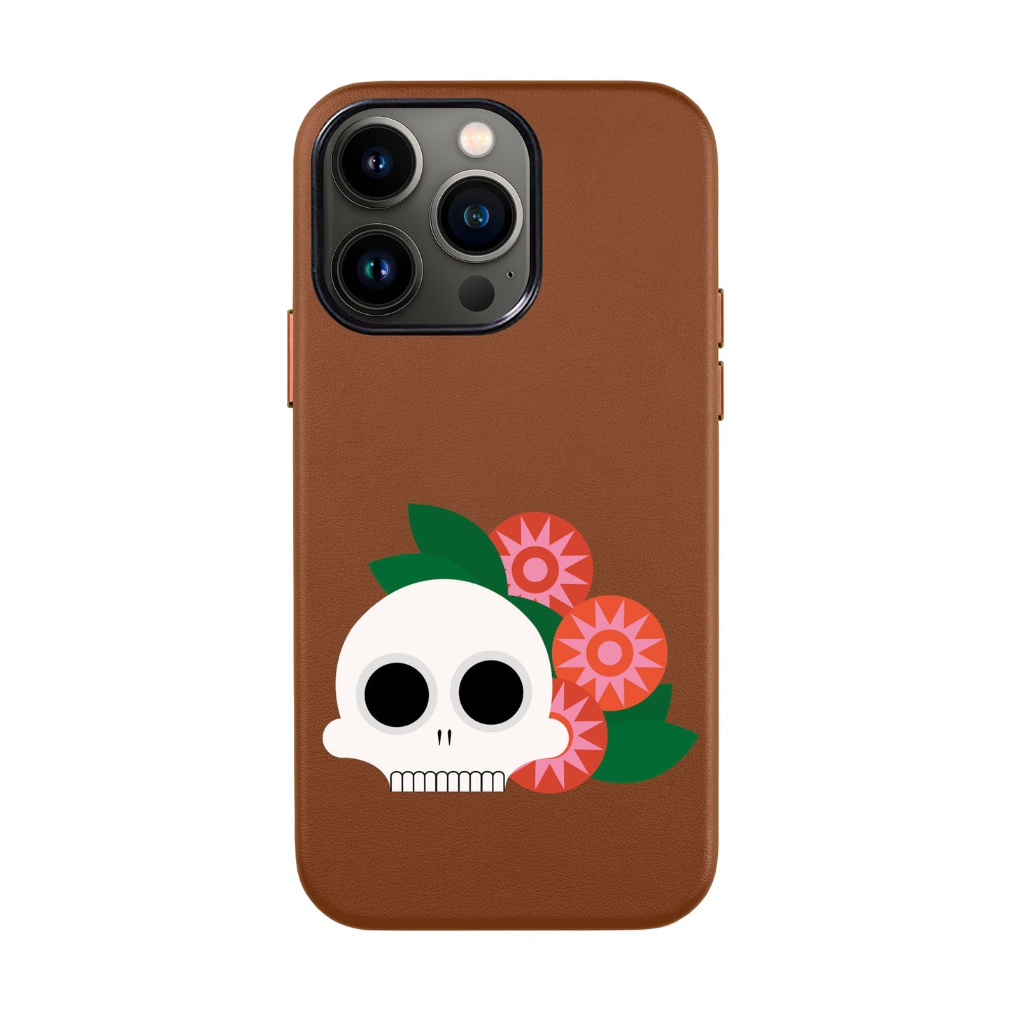 MEMENTO BLOOM-iPhone 13 Pro Leather Kılıf