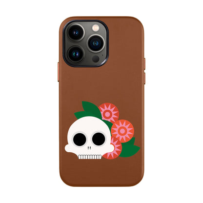 MEMENTO BLOOM-iPhone 13 Pro Leather Kılıf