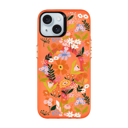 FLOWER-iPhone 15 Hold Kılıf MagSafe Özellikli