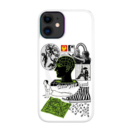 CLEAR YOUR HEAD-iPhone 11 Vigor Kılıf MagSafe Özellikli