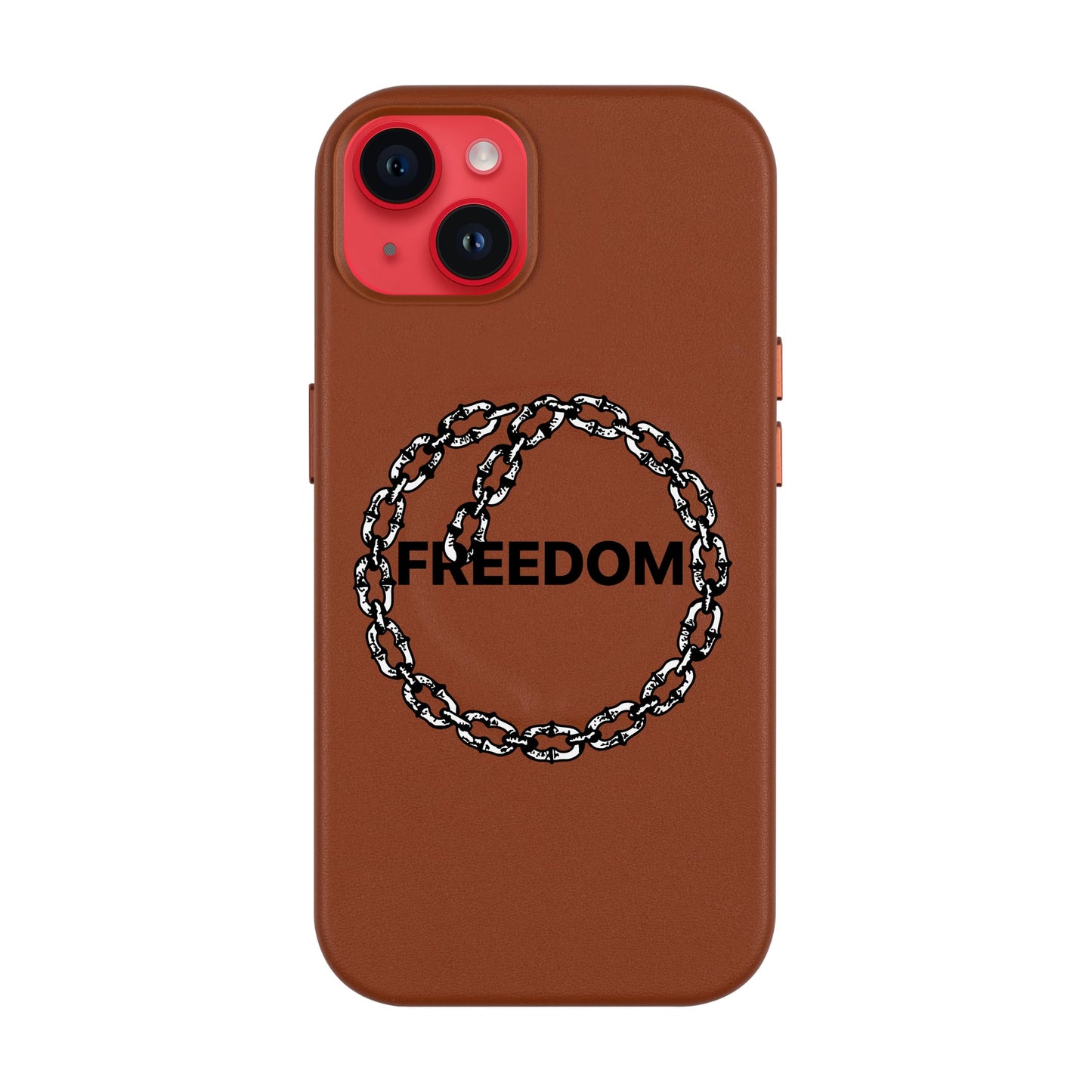 FREEDOM-iPhone 14 Plus Leather Kılıf MagSafe Özellikli