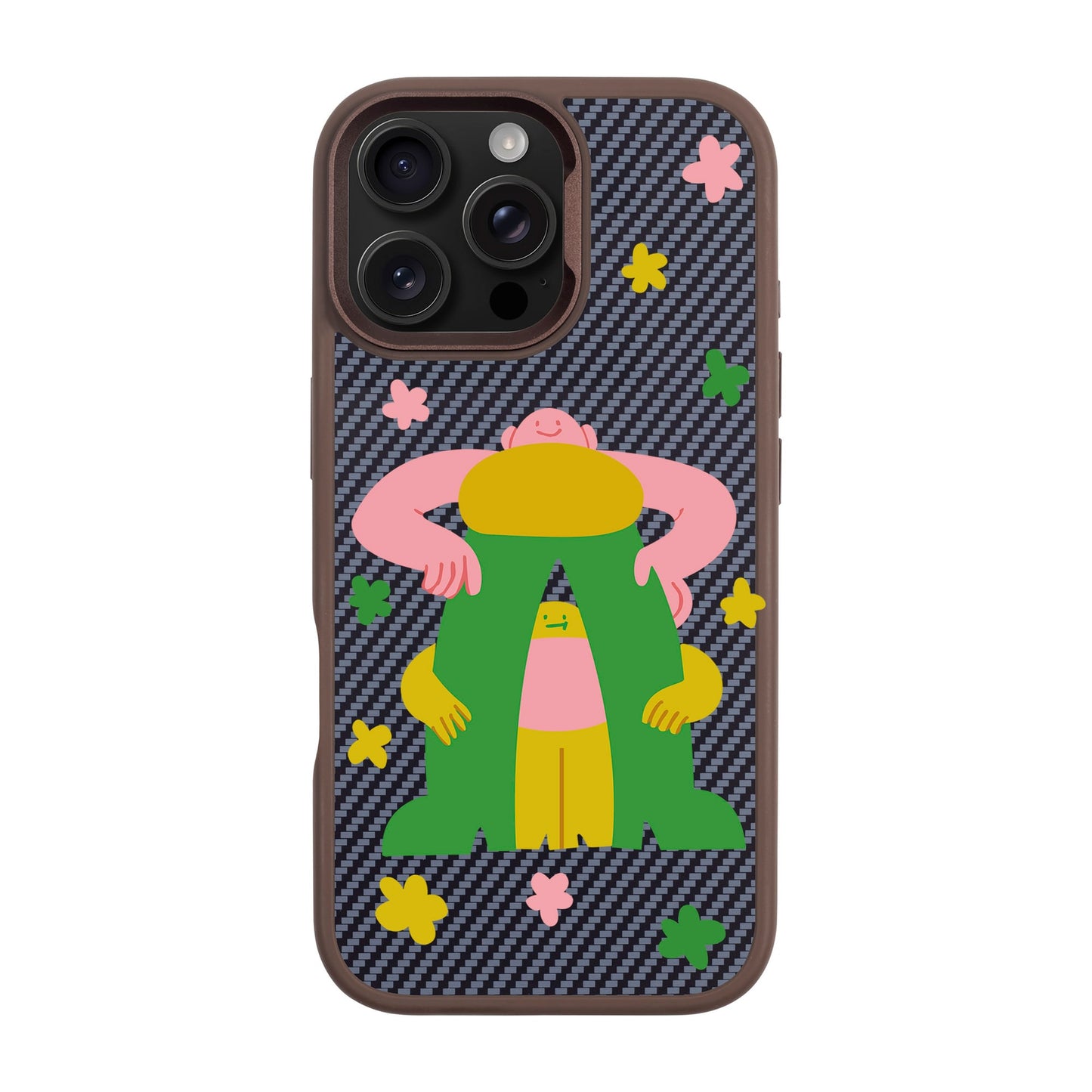 PARENT-iPhone 16 Pro Max Plaid Kılıf MagSafe Özellikli