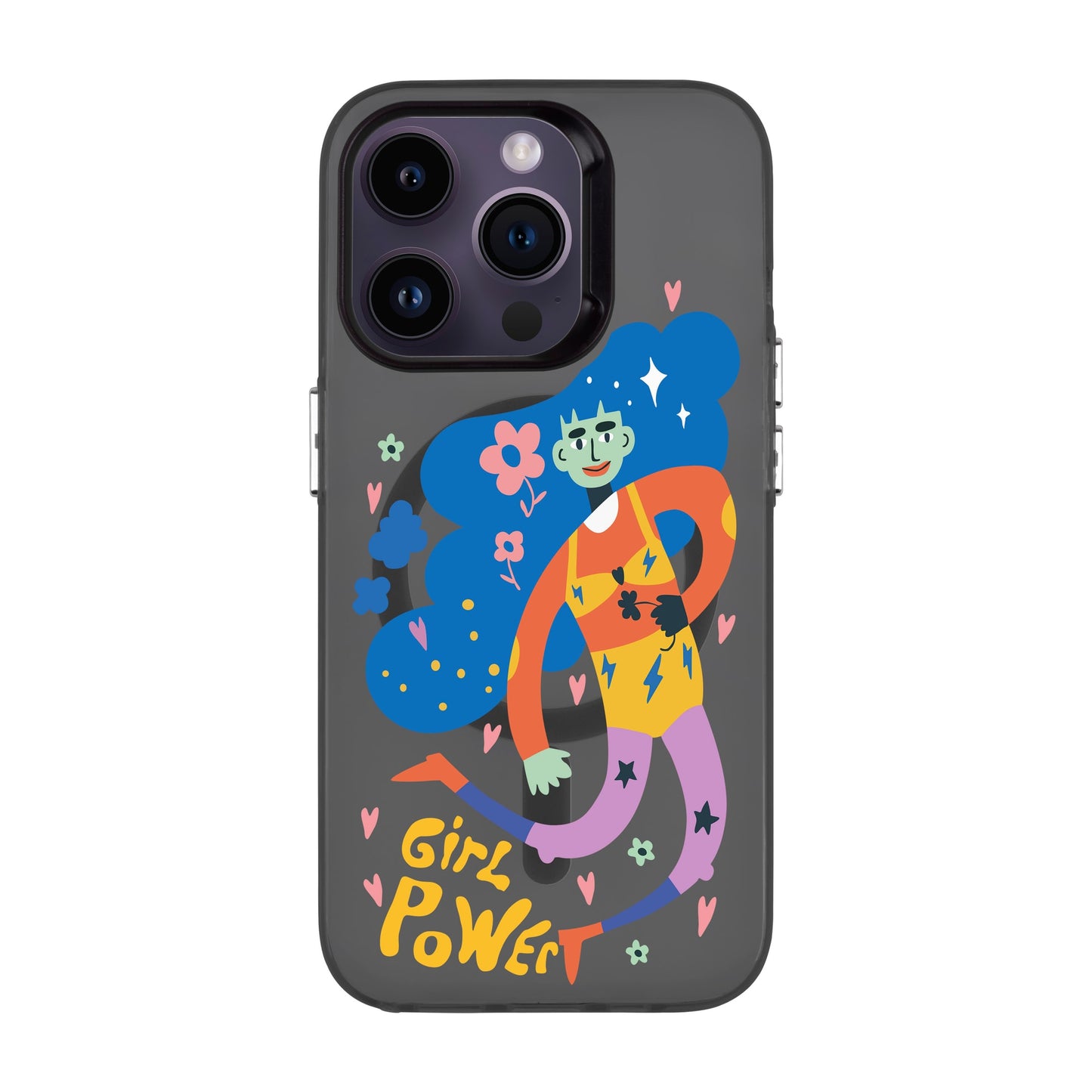 GIRL POWER-iPhone 14 Pro Hold Kılıf MagSafe Özellikli
