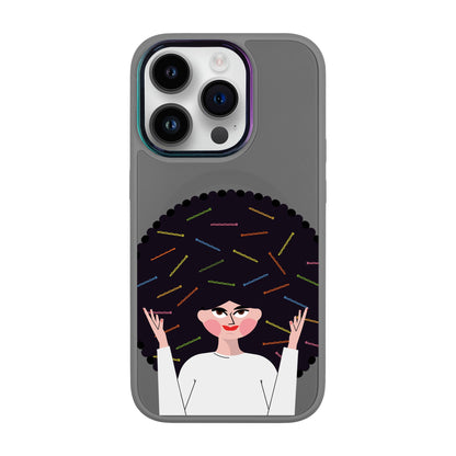 TANGLES OF HAPPINESS-iPhone 13 Pro Vigor Kılıf MagSafe Özellikli