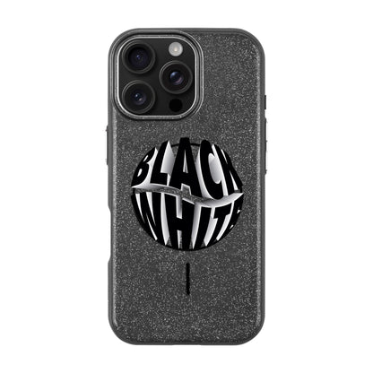 BLACK WHITE-iPhone 16 Pro Max Radiant Kılıf MagSafe Özellikli