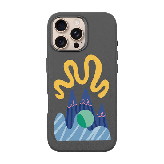 MOUNTAIN-iPhone 16 Pro Max Leather Premium Kılıf MagSafe Özellikli