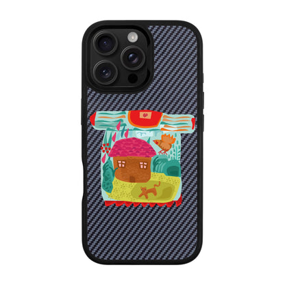 SİHİRLİ KAZAK-iPhone 16 Pro Max Plaid Kılıf MagSafe Özellikli