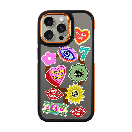 HM STICKERS-iPhone 15 Pro Max Dark Kılıf MagSafe Özellikli