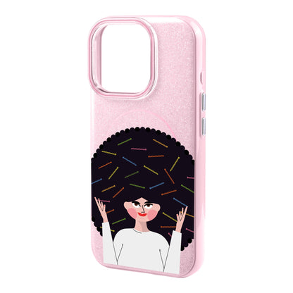 TANGLES OF HAPPINESS-Radiant Kılıf MagSafe Özellikli - iPhone 15 Pro