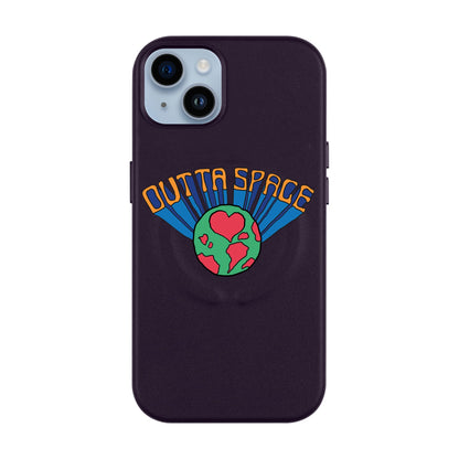 OUTTA SPACE-iPhone 14 Plus Leather Kılıf MagSafe Özellikli