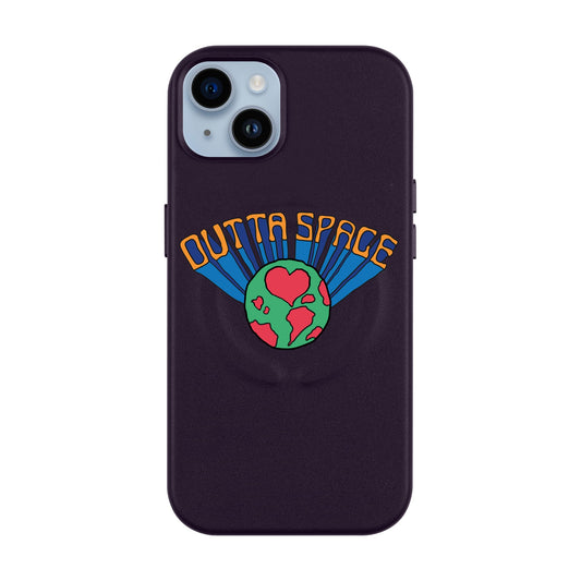 OUTTA SPACE-iPhone 14 Plus Leather Kılıf MagSafe Özellikli