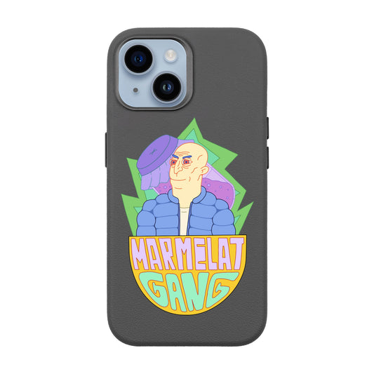 MARMELAT GANG-iPhone 13 Leather Premium Kılıf MagSafe Özellikli