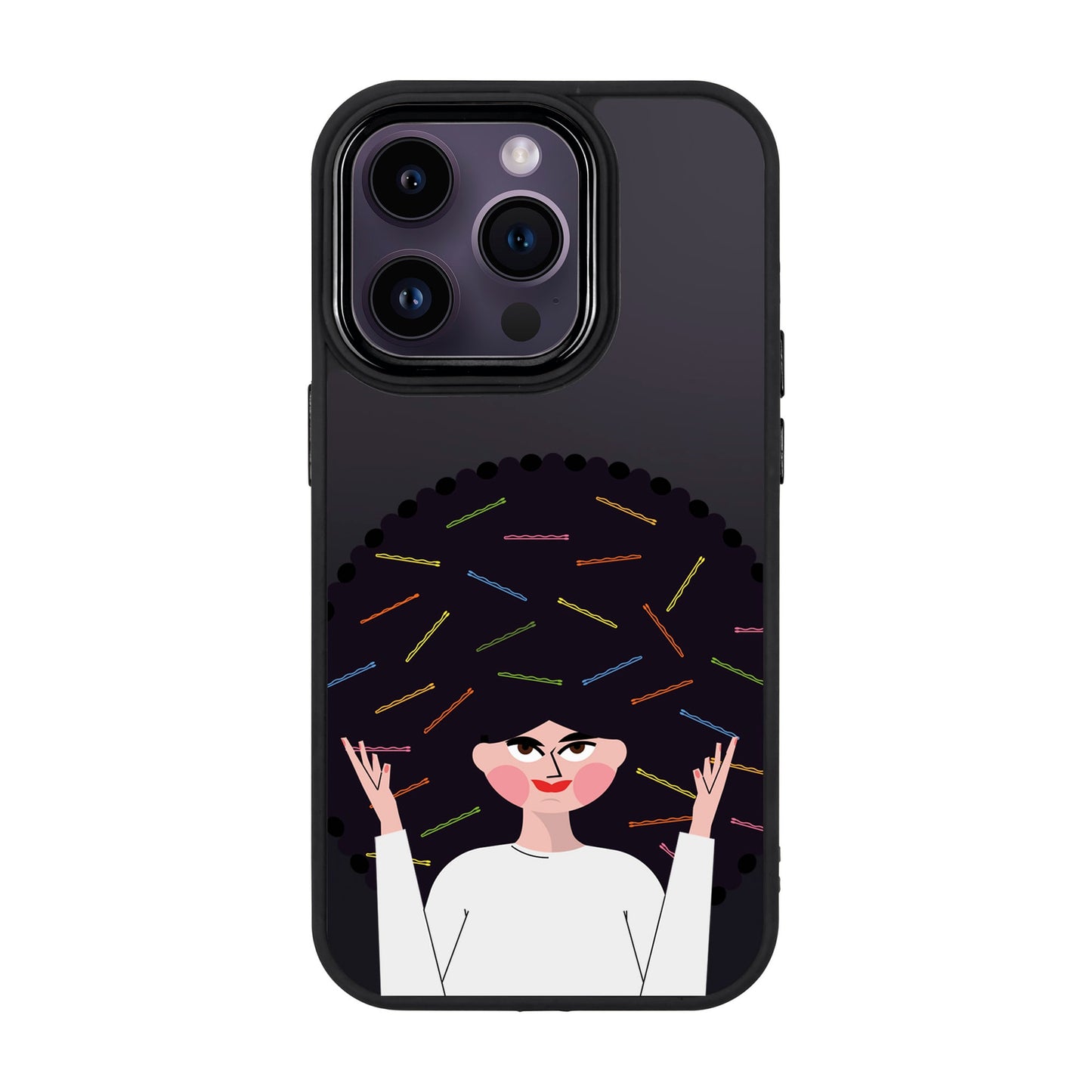TANGLES OF HAPPINESS-iPhone 14 Pro Proof Kılıf