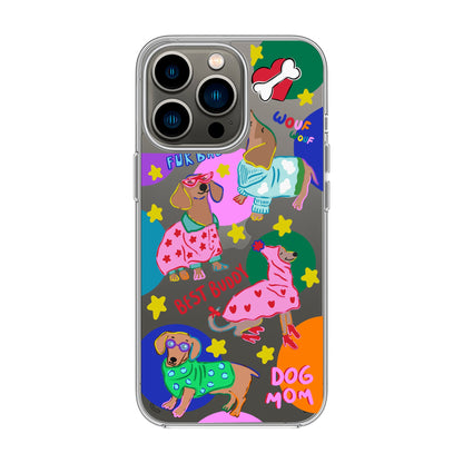 DOG MOM-iPhone X / Xs Solid Kılıf