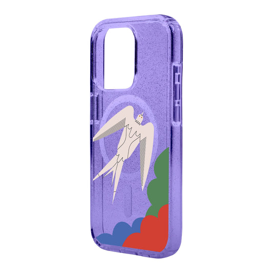 L’OISEAU LIBRE-iPhone 15 Pro Max Shiny Kılıf MagSafe Özellikli