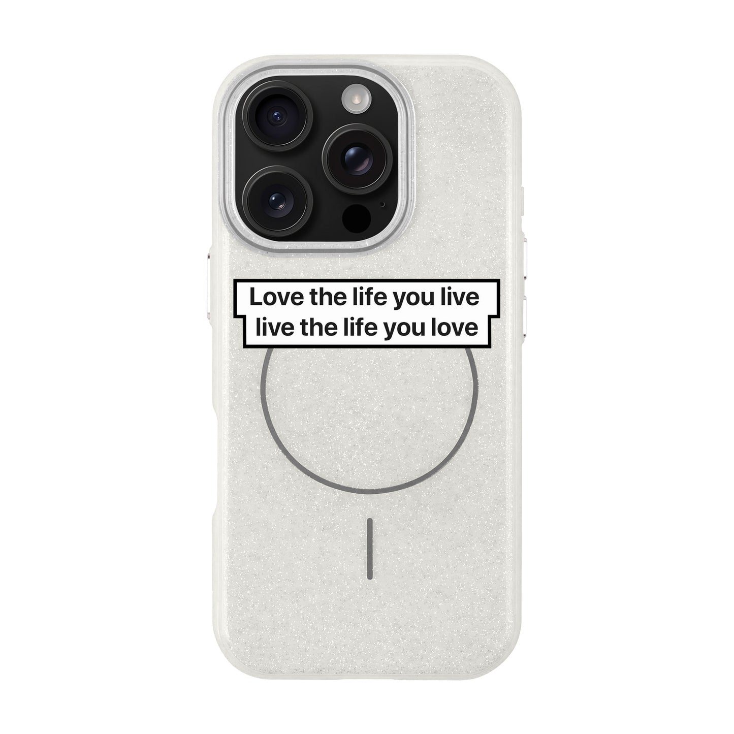 LOVE THE LIFE-iPhone 16 Pro Radiant Kılıf MagSafe Özellikli