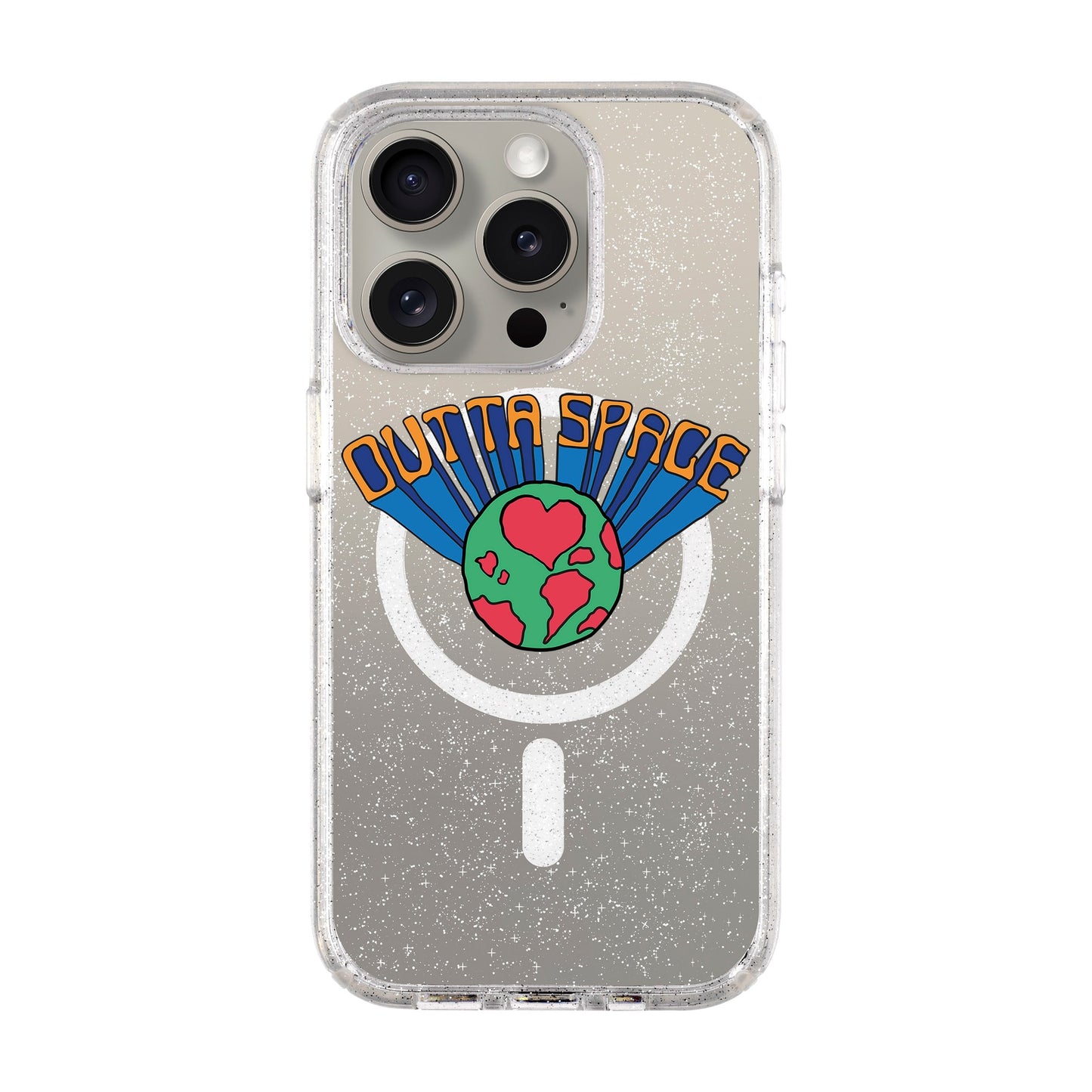OUTTA SPACE-Shiny Kılıf MagSafe Özellikli - iPhone 15 Pro