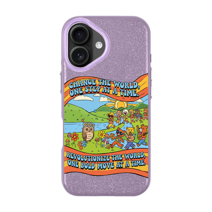 CHANGE THE WORLD-iPhone 16 Radiant Kılıf MagSafe Özellikli