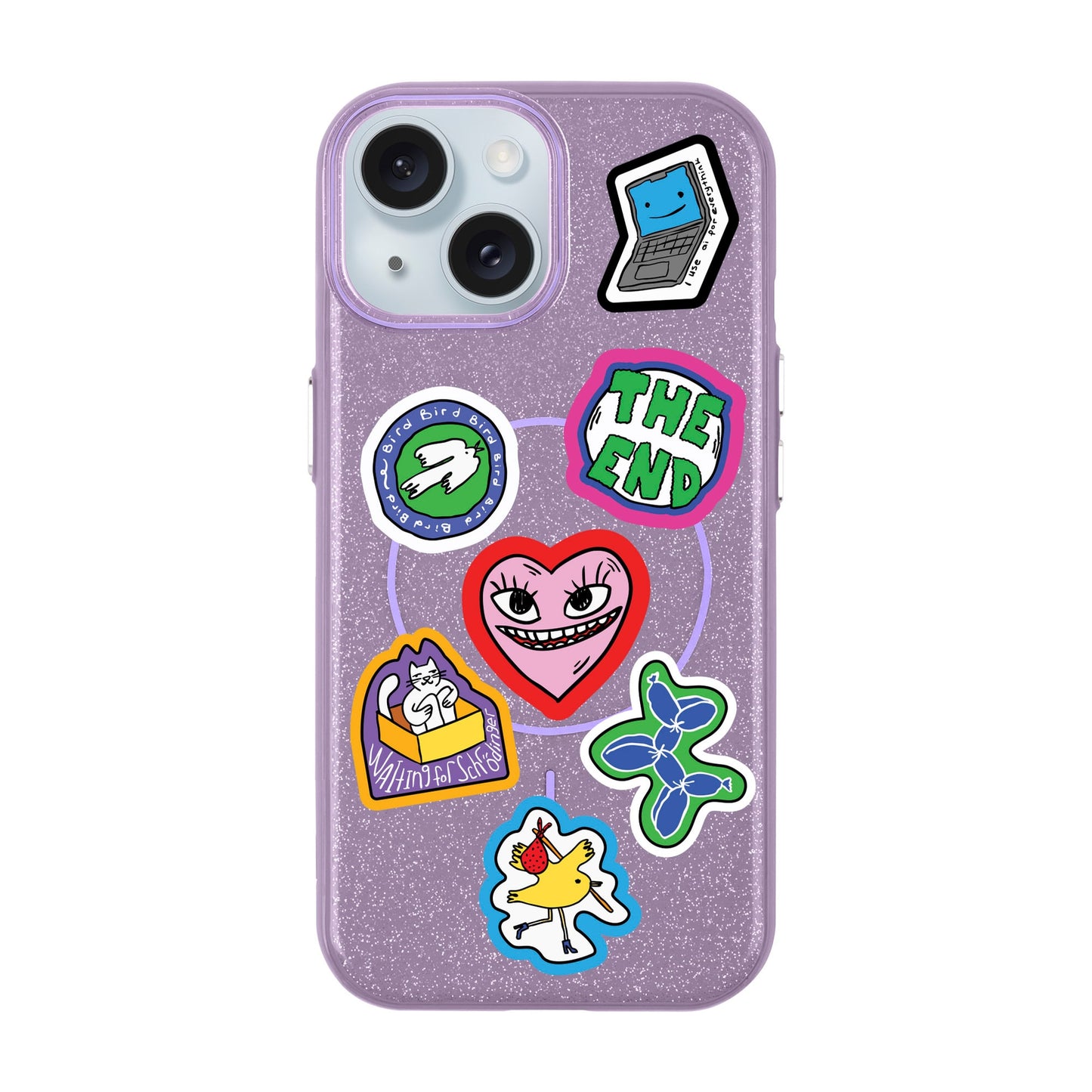 TŌTEN STICKERZ-Radiant Kılıf MagSafe Özellikli - iPhone 14