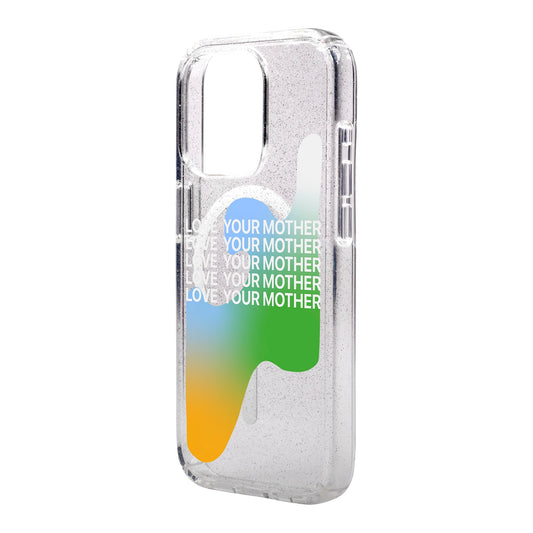 LOVE YOUR MOTHER-iPhone 15 Pro Max Shiny Kılıf MagSafe Özellikli