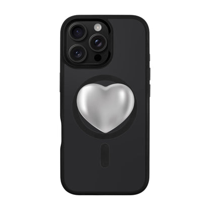 SILVER HEART-iPhone 16 Pro Max Rise Kılıf MagSafe Özellikli