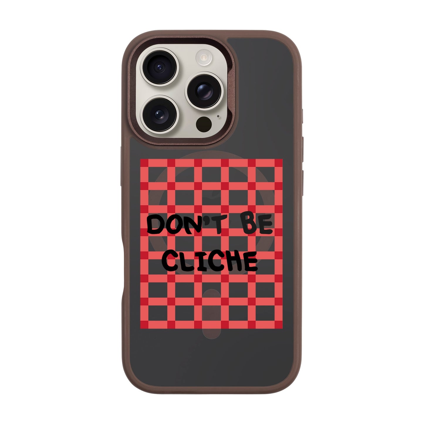 DON'T BE CLICHE-Rise Kılıf MagSafe Özellikli - iPhone 16 Pro