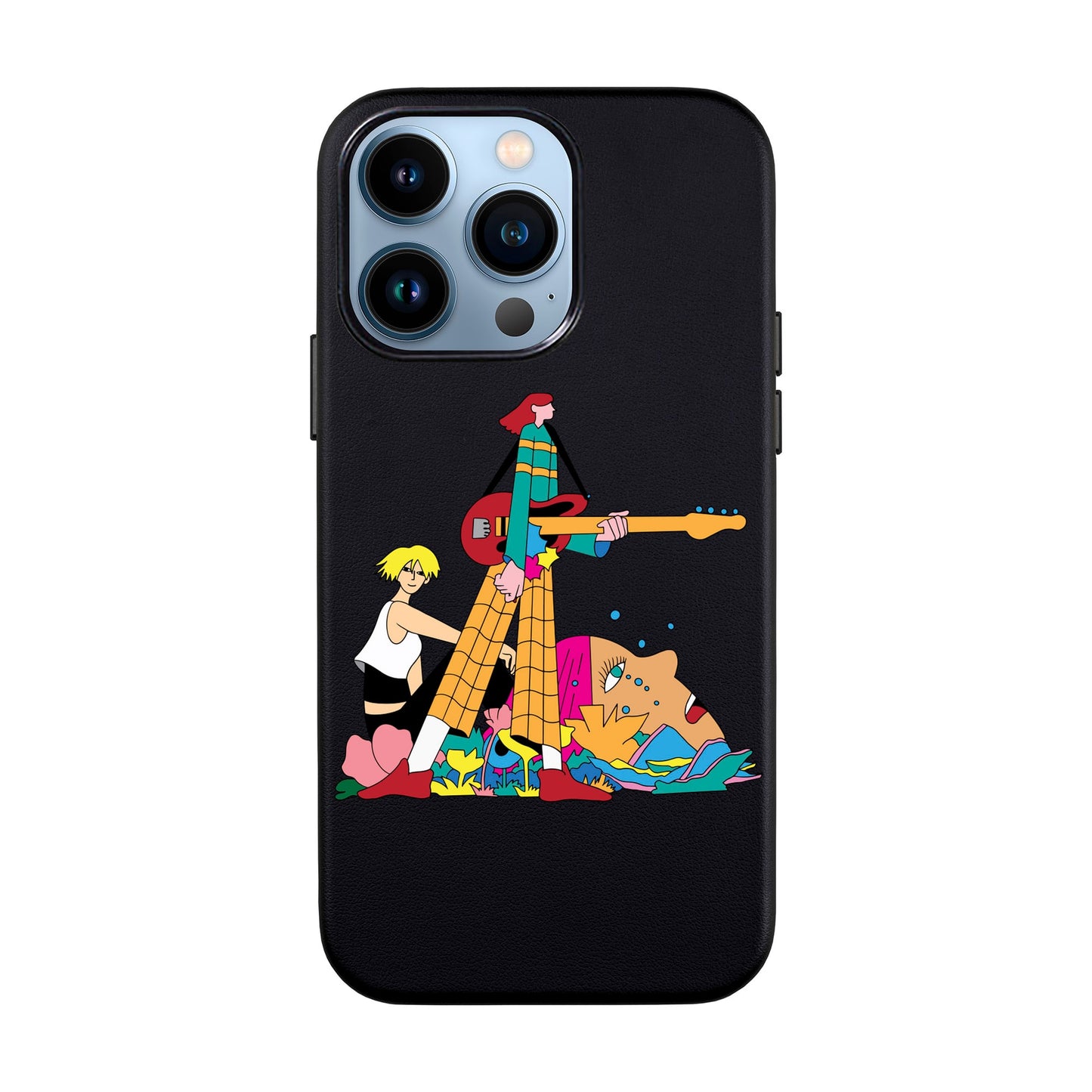 HER BAND-iPhone 13 Pro Leather Kılıf
