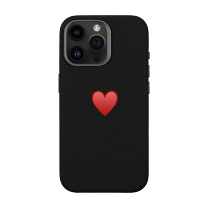 SPREAD HEART-iPhone 14 Pro Max Leather Premium Kılıf MagSafe Özellikli