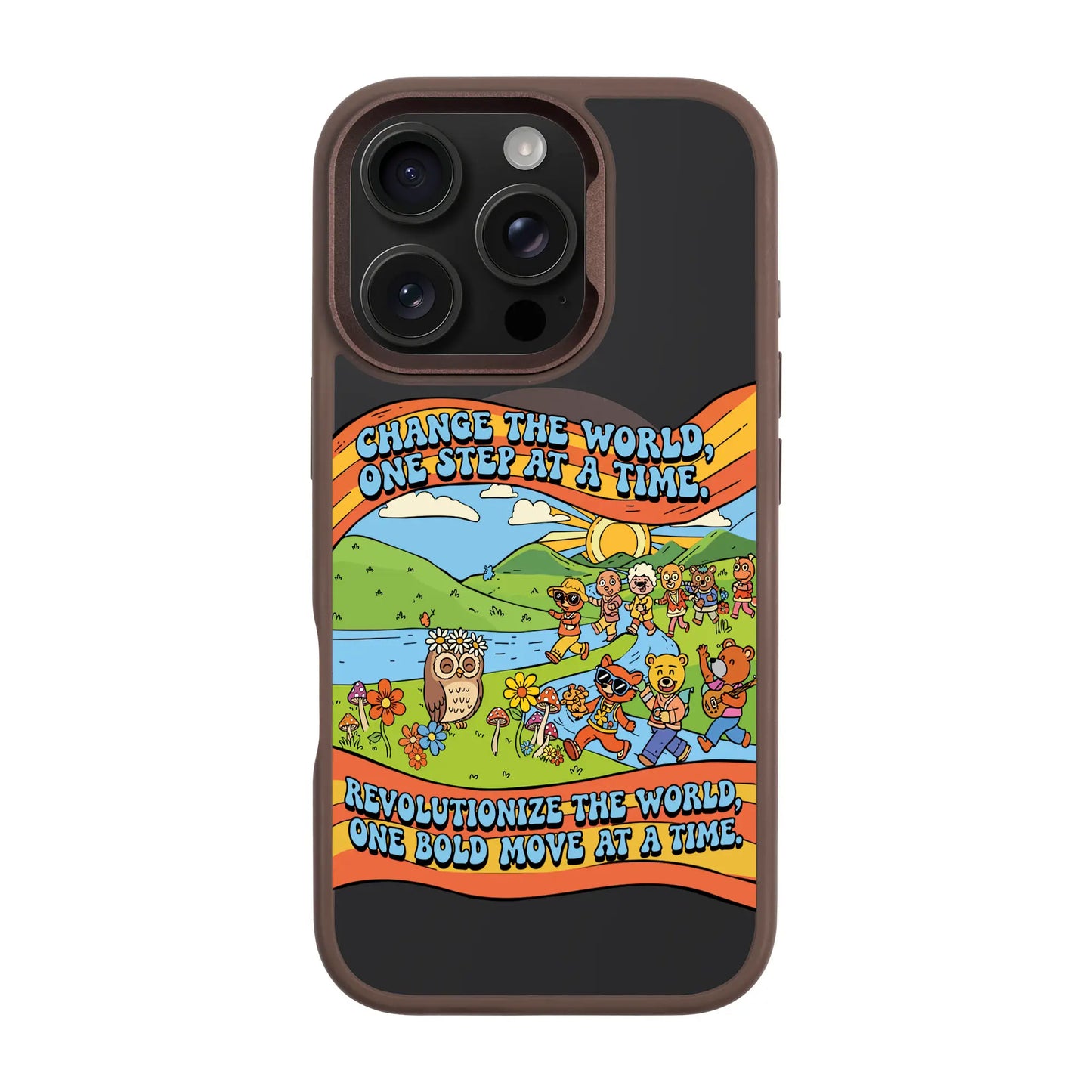 CHANGE THE WORLD-iPhone 16 Pro Rise Kılıf MagSafe Özellikli