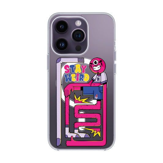OG TOOTHY-iPhone 14 Pro Solid Kılıf MagSafe Özellikli