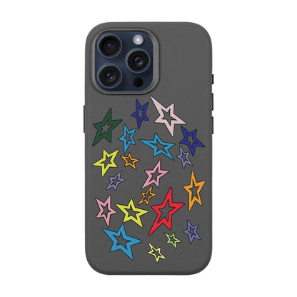 STAR-iPhone 15 Pro Max Leather Premium Kılıf MagSafe Özellikli